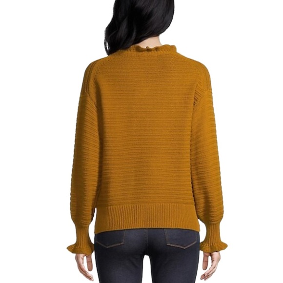 Madewell Ruffle Neck Sweater - Picture 2 of 11